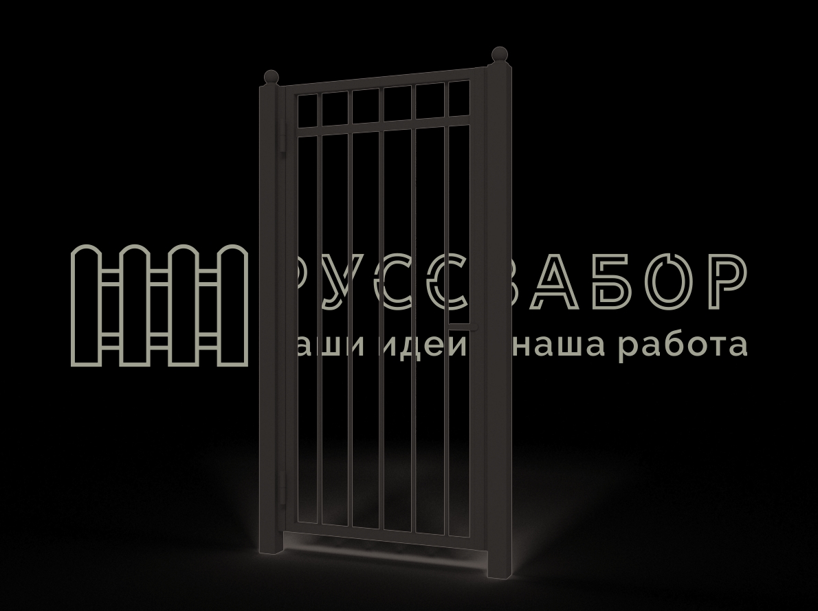 Сварная калитка 2002