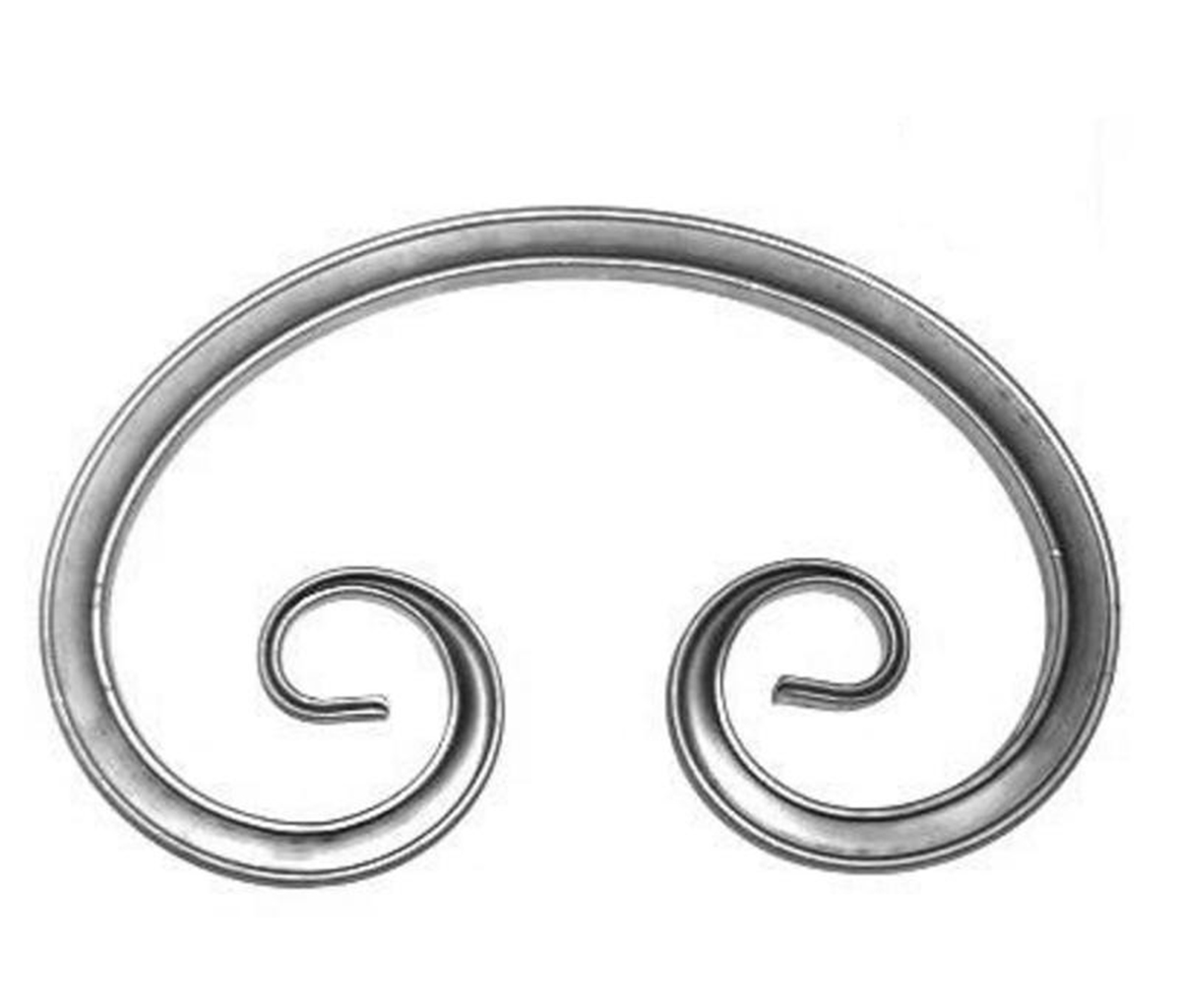 Кованый вензель малый 218*145мм