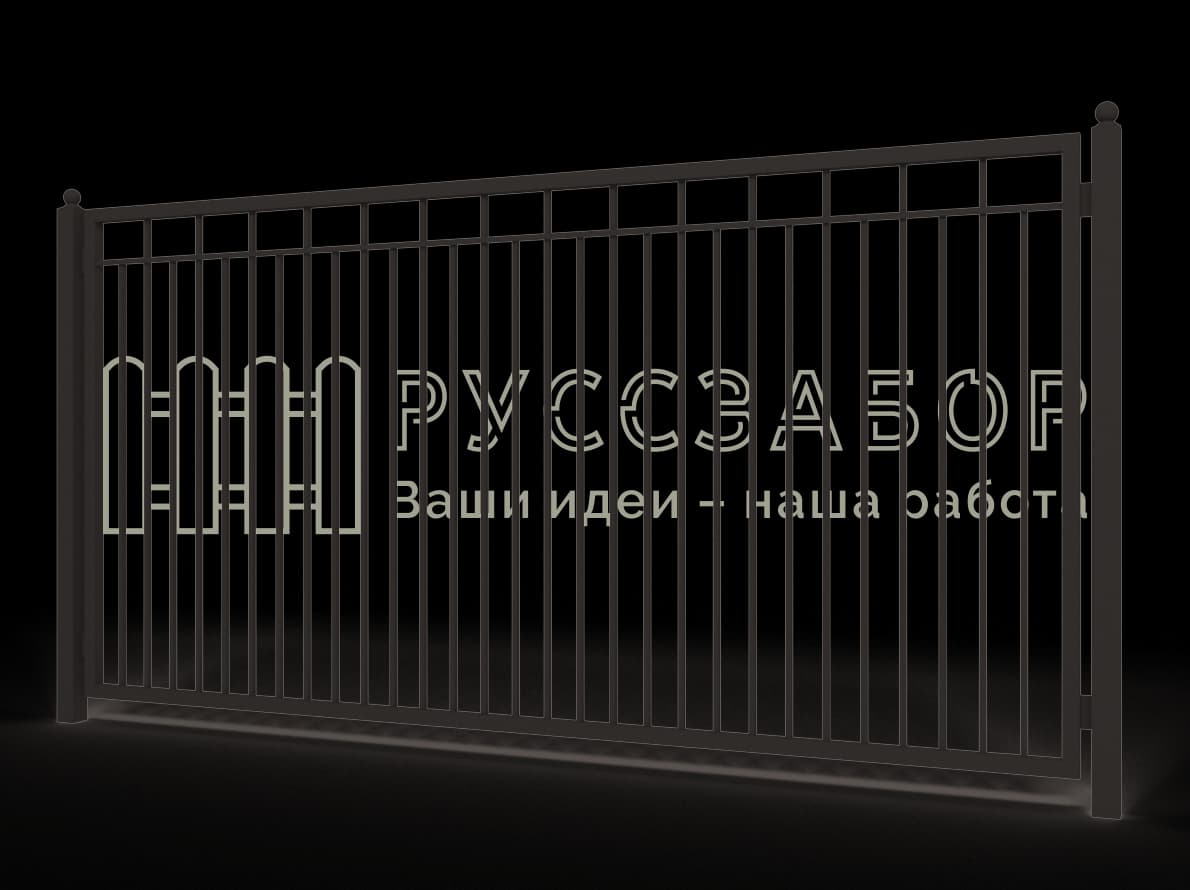Забор типовой Тип П-2,0-М-05-В1