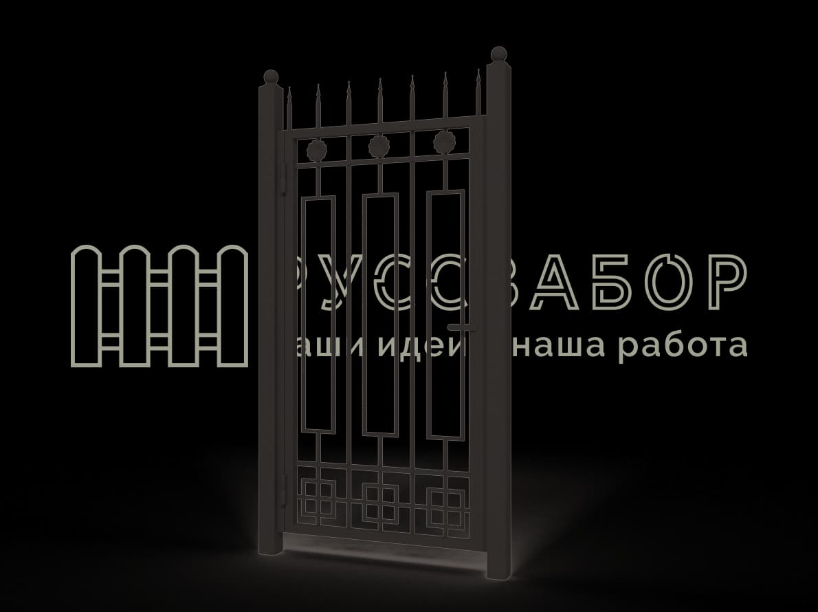 Кованая калитка 1539