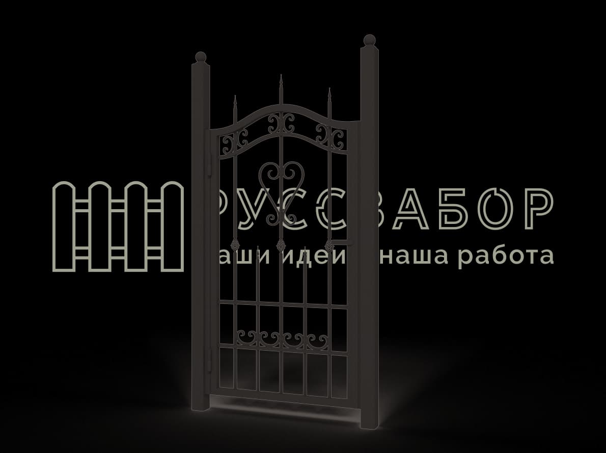 Кованая калитка 1541