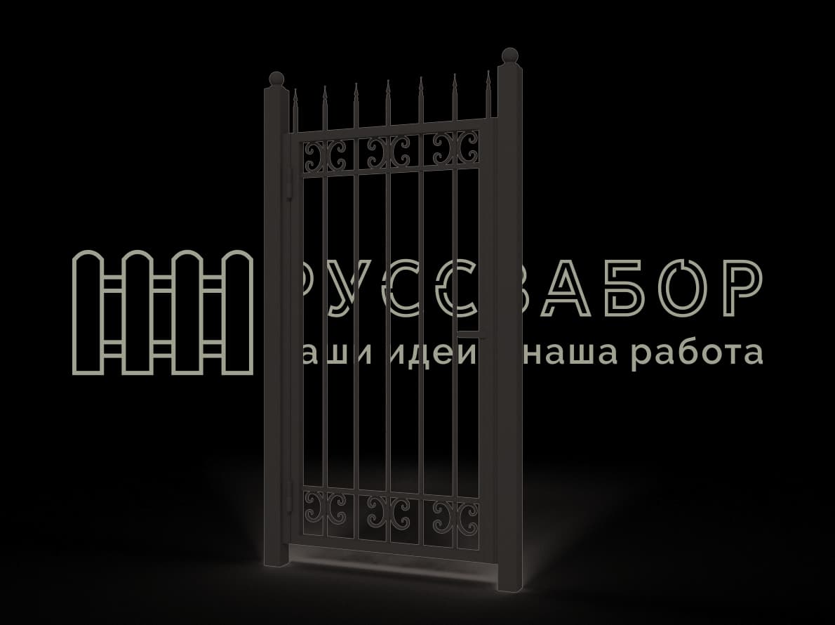 Калитка ковано-сварная 1527