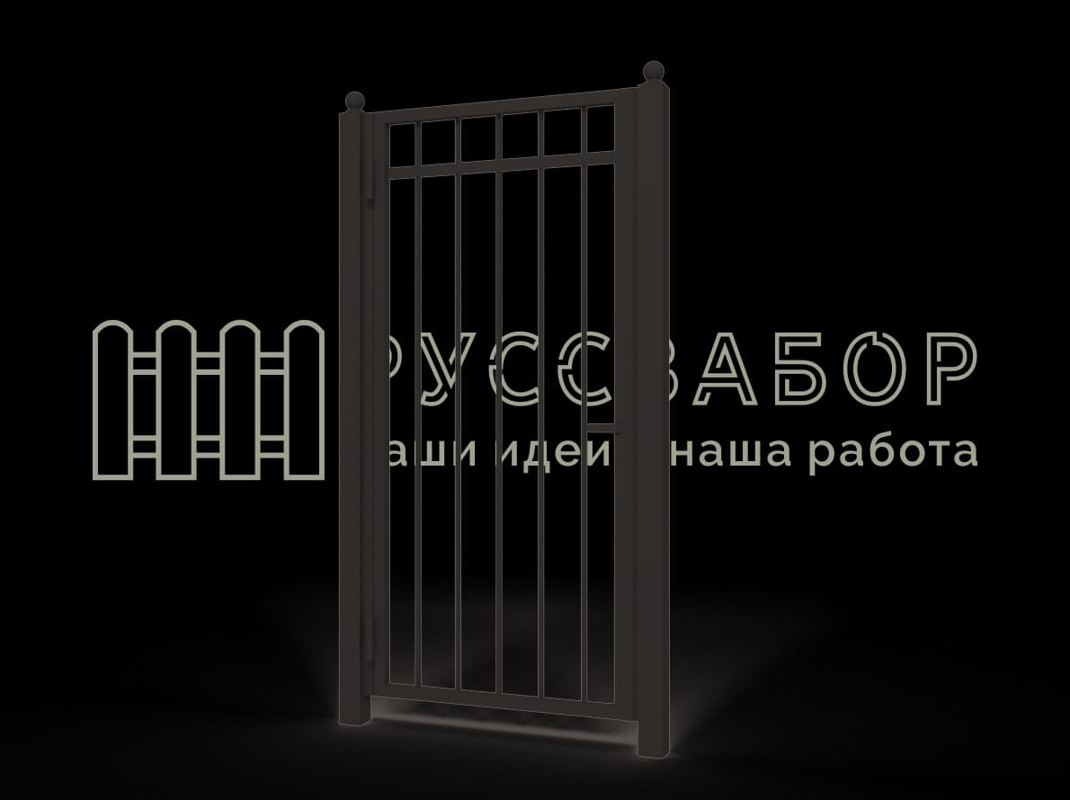 Сварная калитка 2002