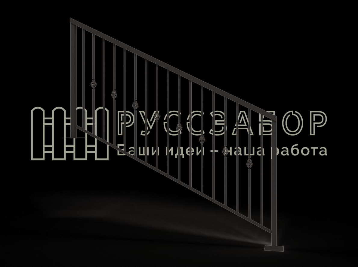 Ограждение для лестницы 12