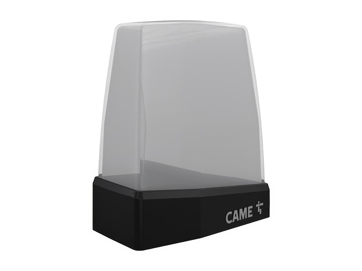 Светодиодная сигнальная лампа с белым плафоном, электропитание 24/230 В CAME KRX1FXSW