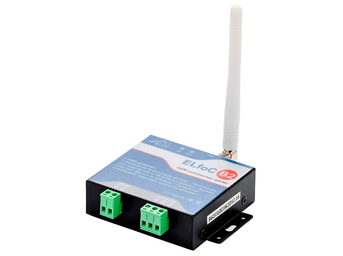 GSM-модуль управления шлагбаумом и воротами ELfoC B2 R-Tech A-RT-ELFOC-B2