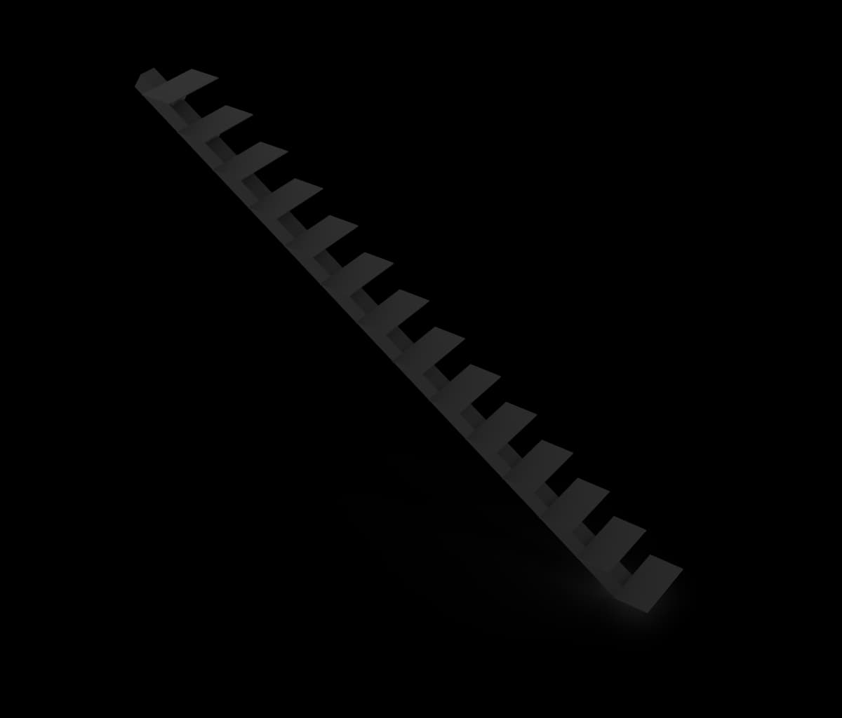 Каркас прямой лестницы 02