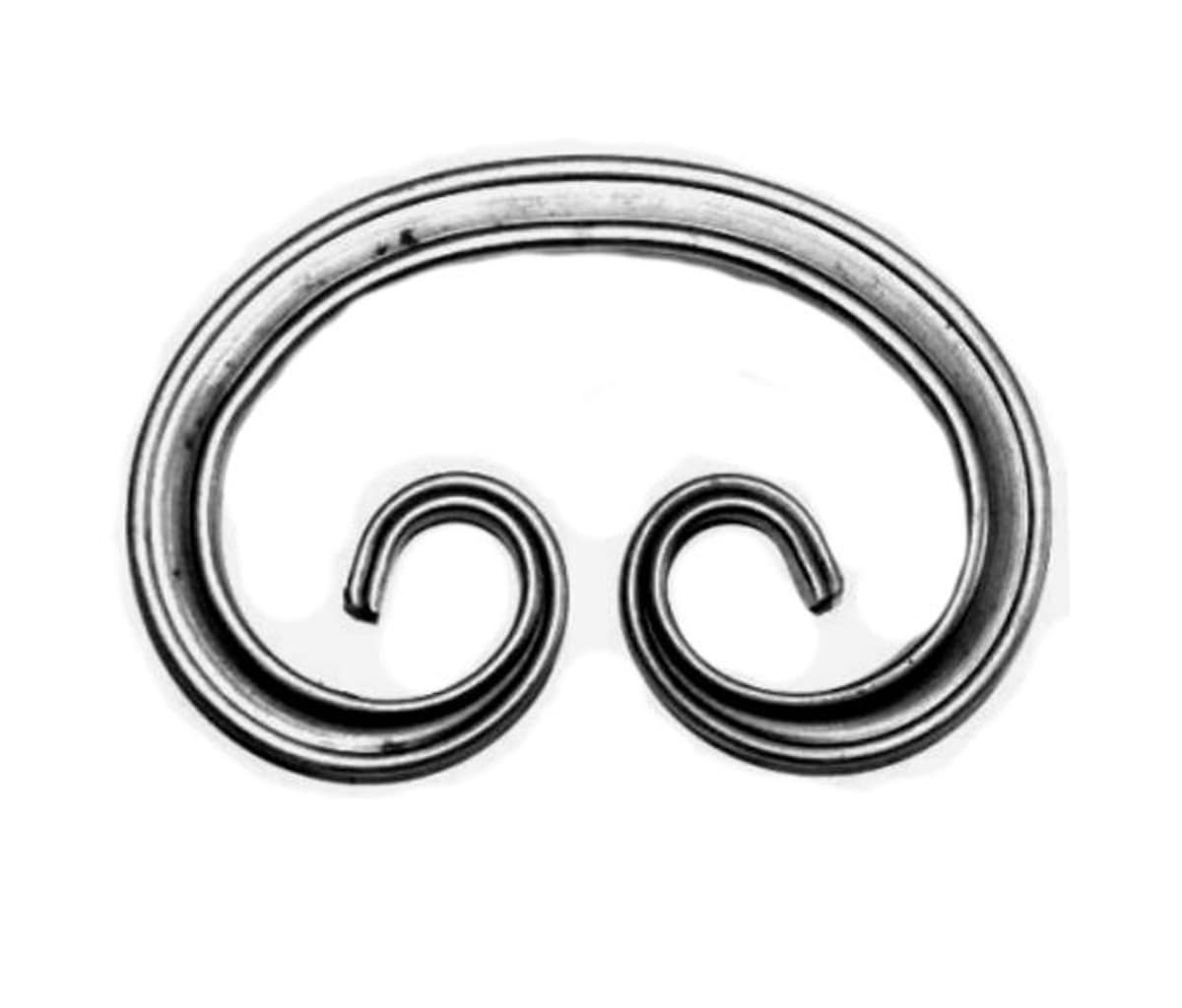 Кованый вензель малый 140*95мм